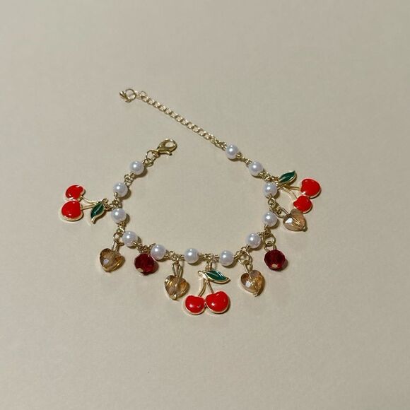 Cherry bracelet N606 - Picture 2 of 4